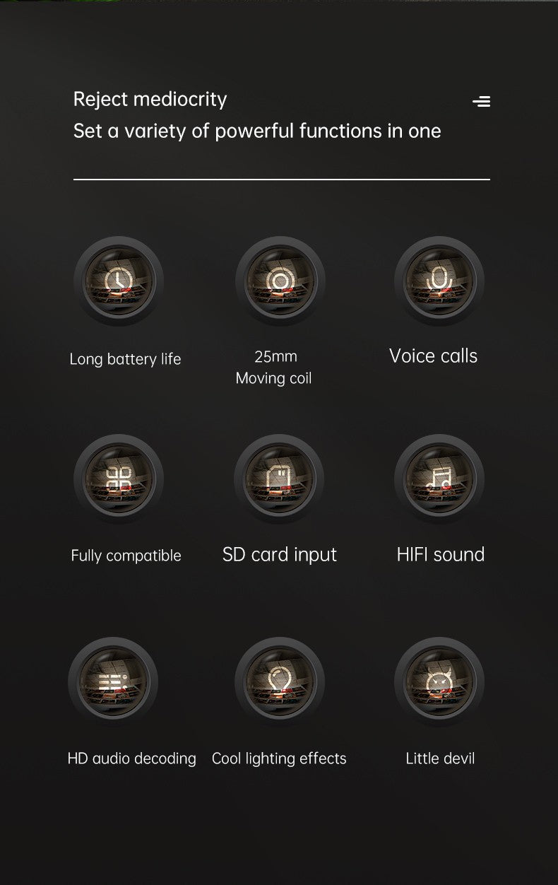 Bluetooth Speaker audio with LED Digital Alarm Clock Music Player Wireless Ball Shape Clock Speaker Mini  Speaker Alarm clock