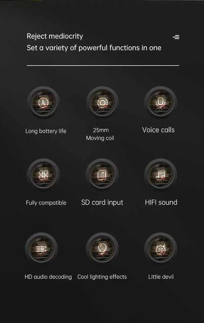 Bluetooth Speaker audio with LED Digital Alarm Clock Music Player Wireless Ball Shape Clock Speaker Mini  Speaker Alarm clock