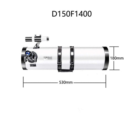 150/1400 mm 150/750 114/1000 Telescópio Astronômico Refletor 150EQ Observação planetária lunar Compre telescópio Acampamento ao ar livre