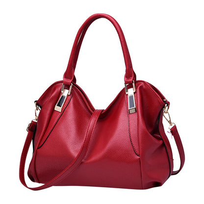 Women'S Fashion Soft Leather Handbag Large Capacity Women'S Bag One Shoulder Crossbody Bag Bags For Women ????? ??????? Bolso