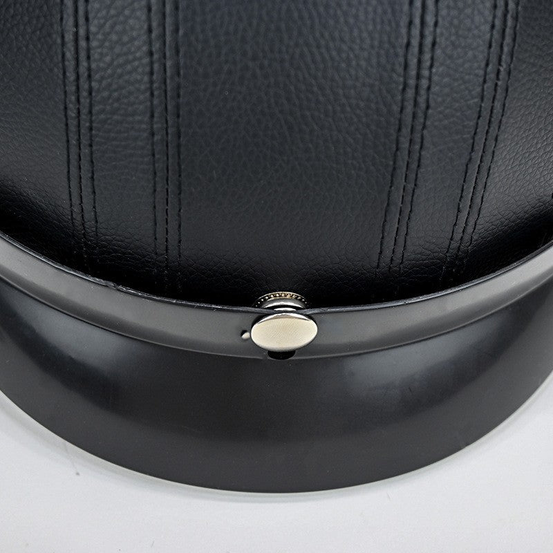 Capacete de motocicleta, equipamento de segurança para proteção de pilotagem de snowmobile masculino e feminino, capacete retrô elegante,
