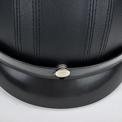 Capacete de motocicleta, equipamento de segurança para proteção de pilotagem de snowmobile masculino e feminino, capacete retrô elegante,