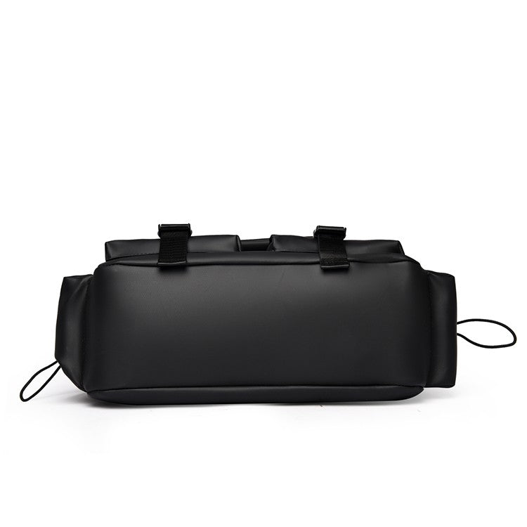 1 piece of minimalist messenger bag, Mailman bag, adjustable shoulder strap, zipper closed, fade resistant, durable for daily co