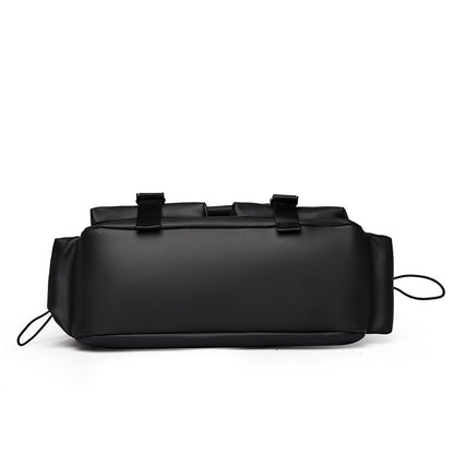 1 piece of minimalist messenger bag, Mailman bag, adjustable shoulder strap, zipper closed, fade resistant, durable for daily co