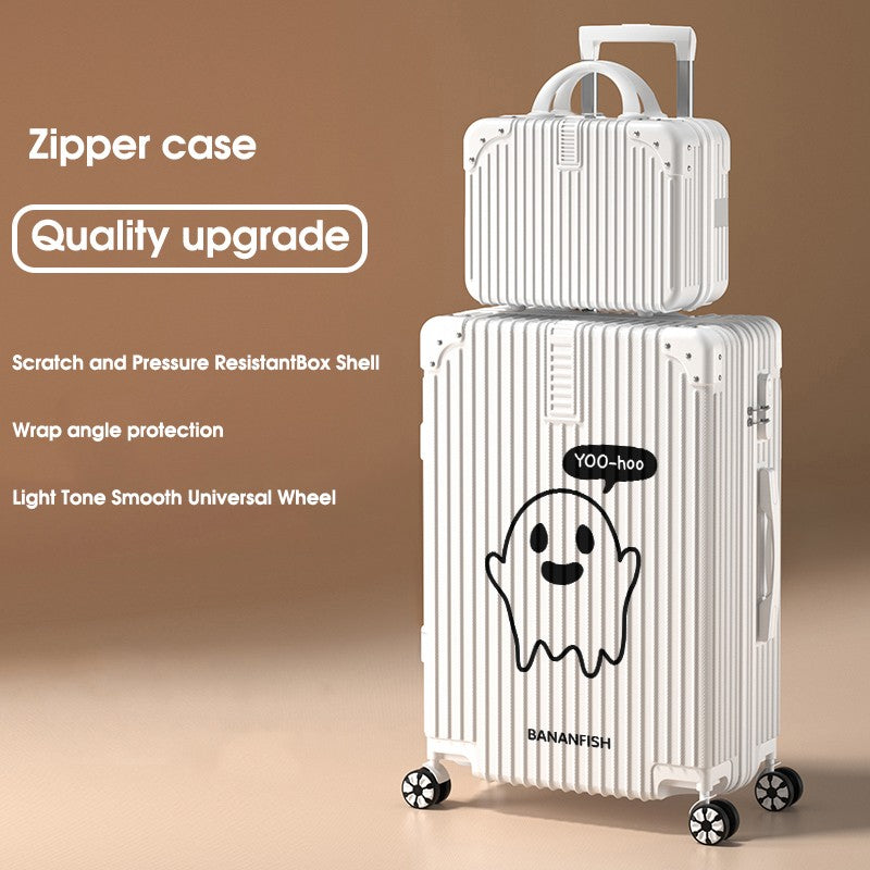 2025 New Suitcase ABS Durable Large Capacity Suitcase 20/22/24/26/28-inch Men's Carry-on Roller Suitcase Travel Check-in Case