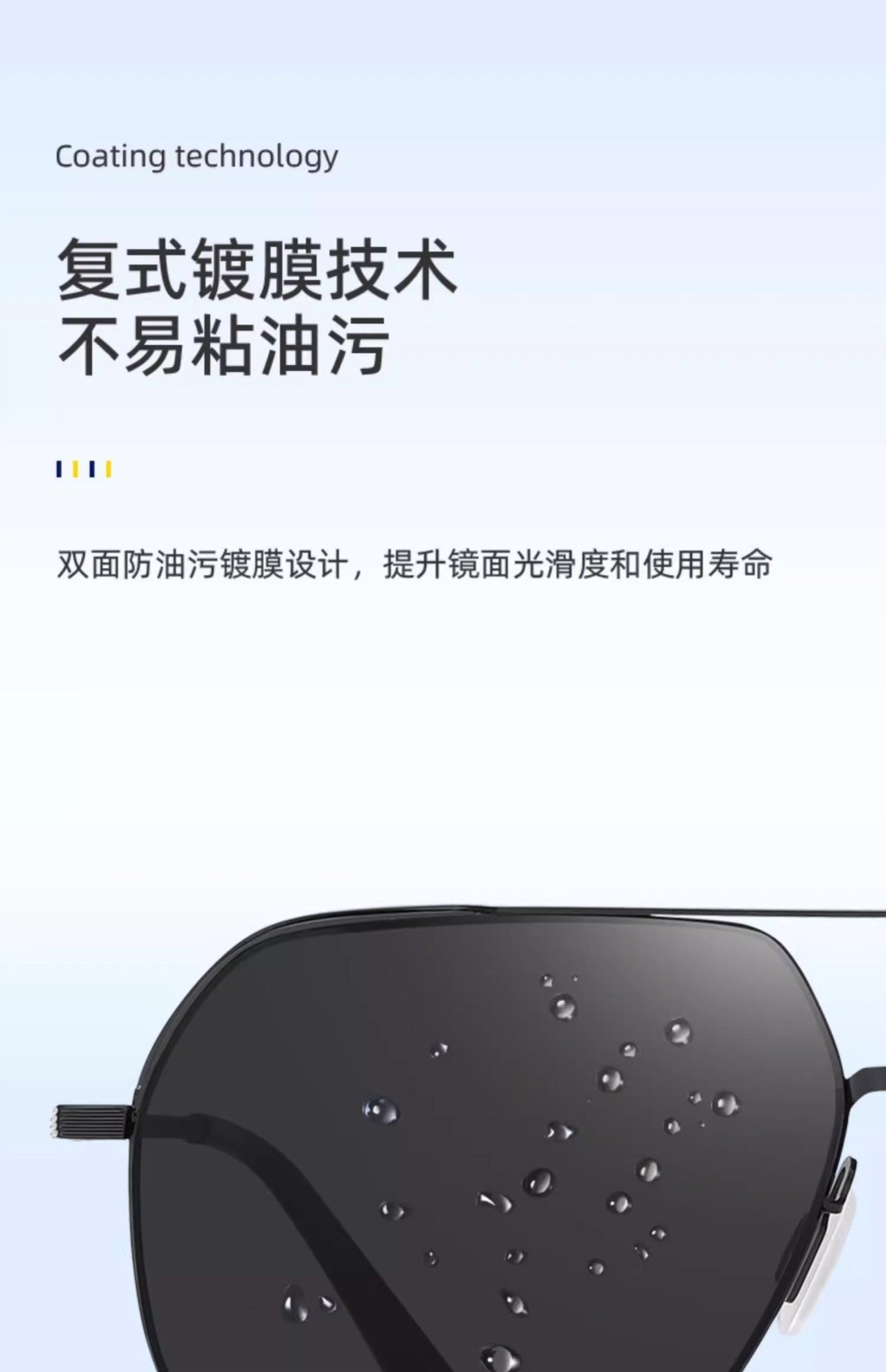 Aviator Sunglasses for Men, Anti-Uv Polarized Sunglasses for Driving, Men's Driving Glasses