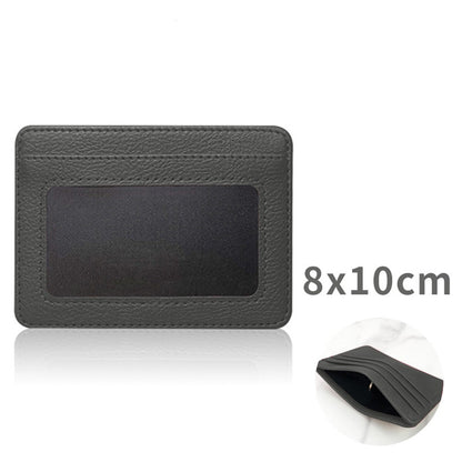 Custom Name ID Card Holder Fashion Slim Women Personalize Initials Mini Credit Card Wallet DIY Men Gift Engrave Logo Cardholder