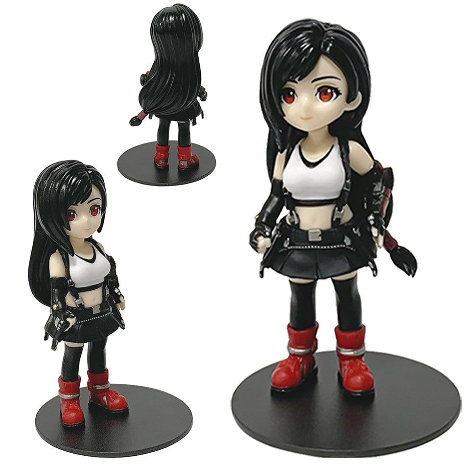 Final Fantasy 7 Rebirth Q: Cenário do Ornamento de Modelo Feito à Mão de Tifazak Scroud Alice Envolvente