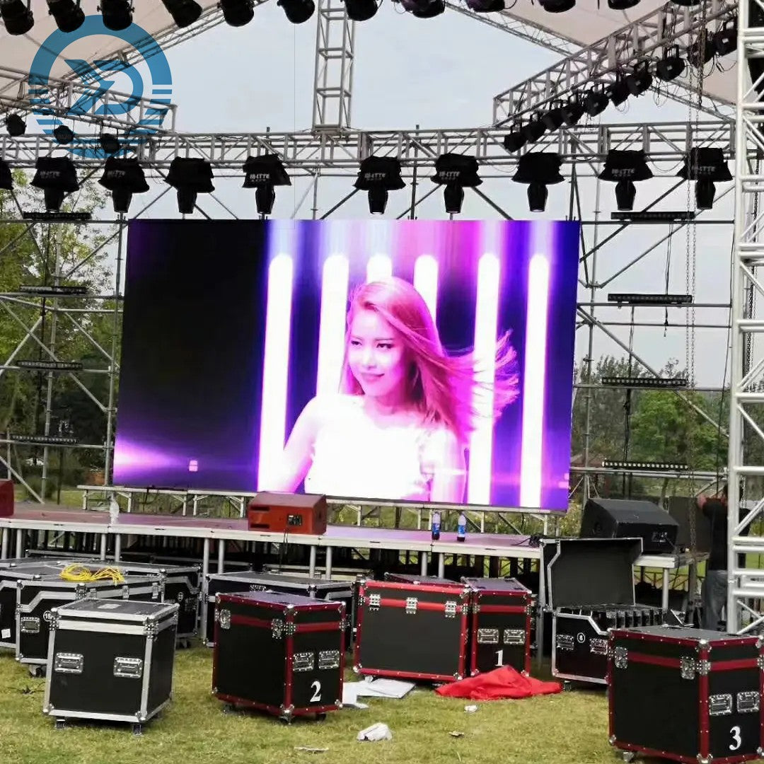 Factory direct sales P2.976 LED display screen indoor 500*500mm cabinet die-casting aluminum stage exhibition LED  panel
