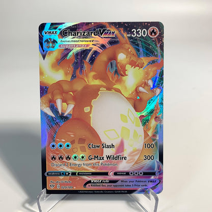 Cards Pokémon Charizard Charizard Brilhante Charizard Holográfico Charizard Ex GX VMX Hobbies Coleção Rara Cartas de Batalha Brinquedos Presentes