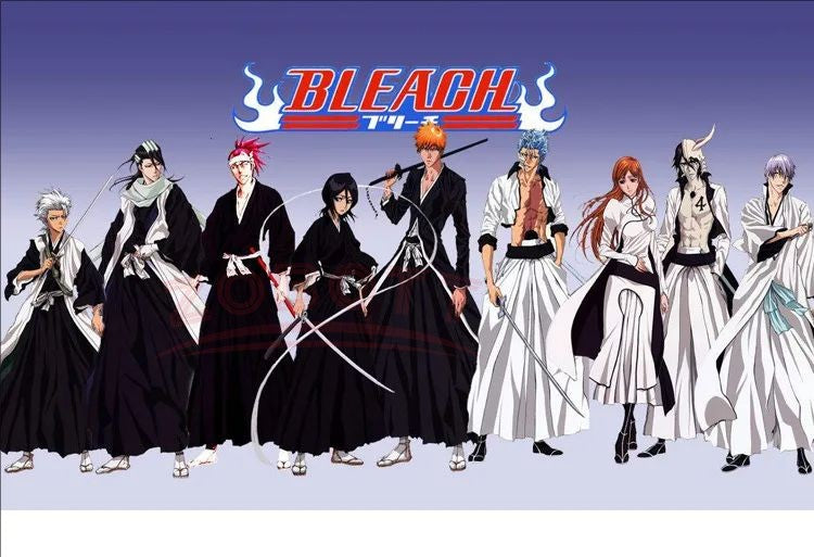 Bleach Kuchiki Rukia Cosplay Costumes Kurosaki Ichigo Die Pa Soul Society Shinigami Kimono Full Outfits Thousand-Year Blood War
