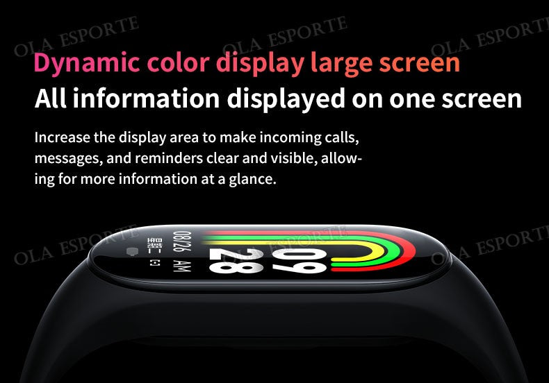 For Sports Smart Watch Music Control Fitness Calorie Track Bracelet Phone Message Remind Steps BT SmartWatch M8 Band