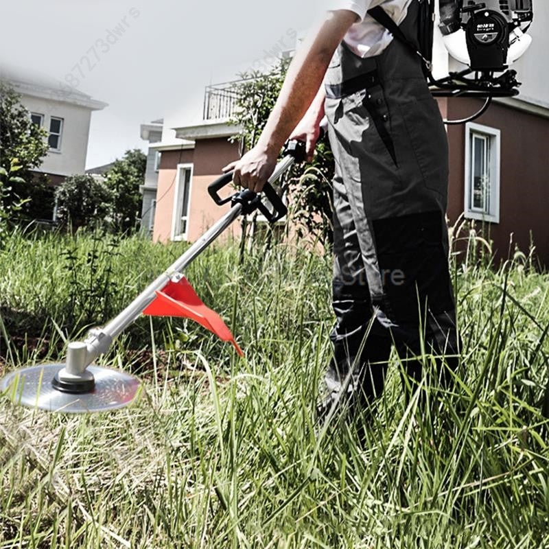 GX35/139F Engine Lawn Mower Four Stroke Backpack Gagoline Weeder Grass Cutter Eradicator garden Tools Hand Gardening Accesorries