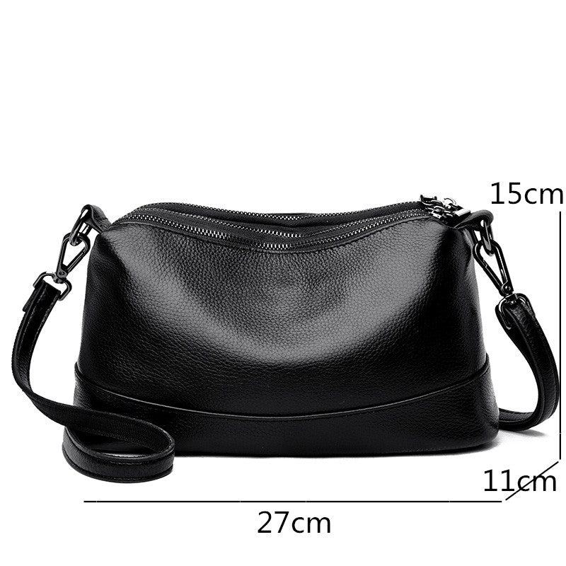 New Fashion Women Genuine Leather Handbags Women's bags Designer Female Shoulder Bags Luxury Brand Cowhide Ladies Messenger Bag