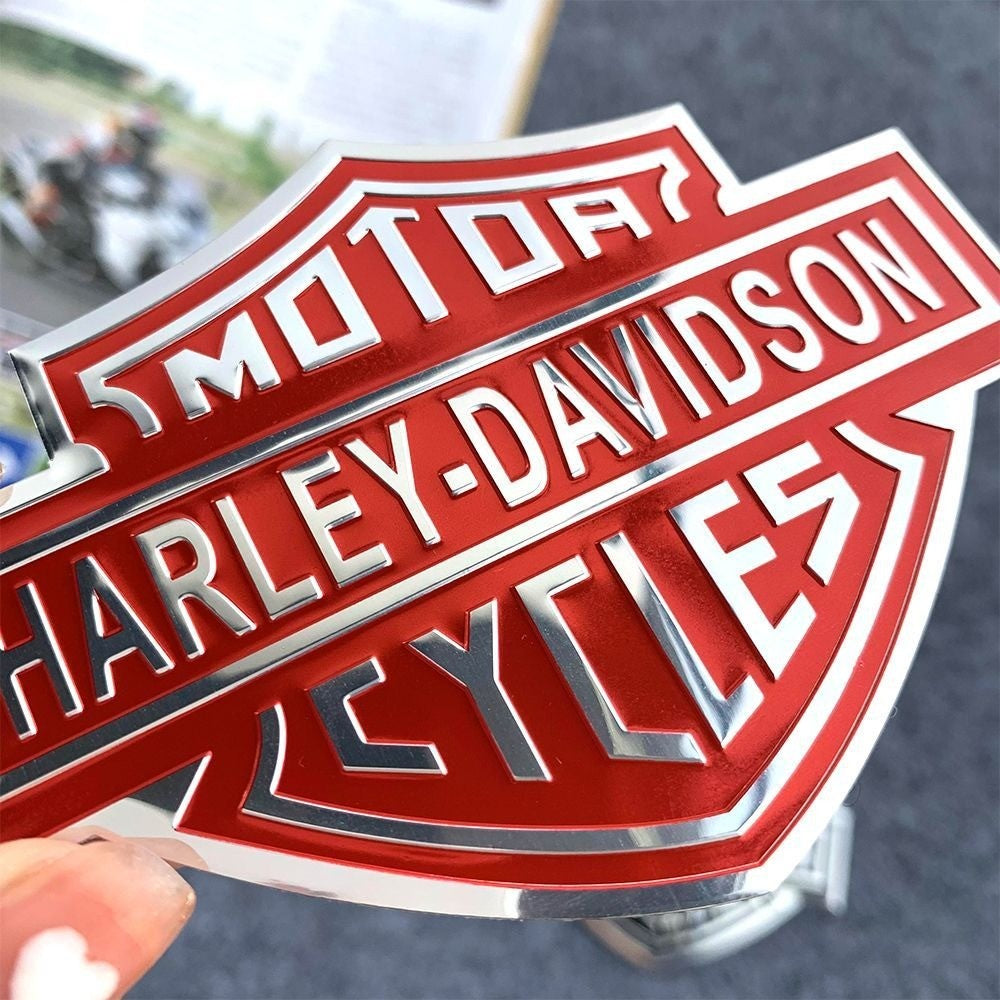 Para Harley Davidson Logotipo Decorativo de Metal Moto Adesivo Personalizado Modificado 3D Estéreo Adesivos de Carro Acessórios de Emblema