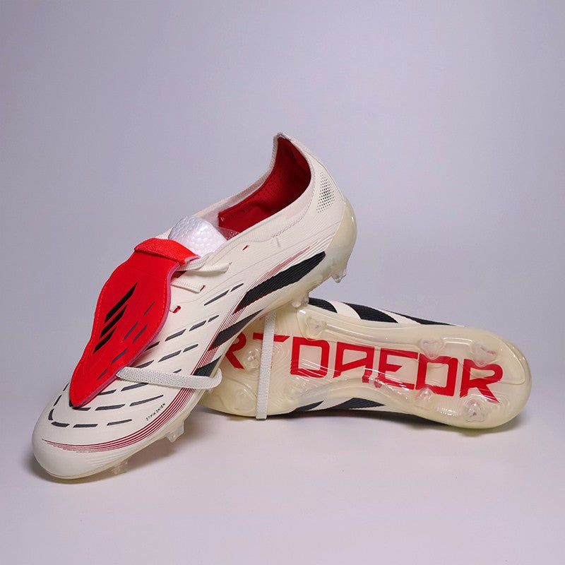 Q-2502 High Quality Mens Soccer Shoes Non-Slip Turf Soccer Cleats for Kids TF/FG Training Football Boots Chuteira Campo 35-45