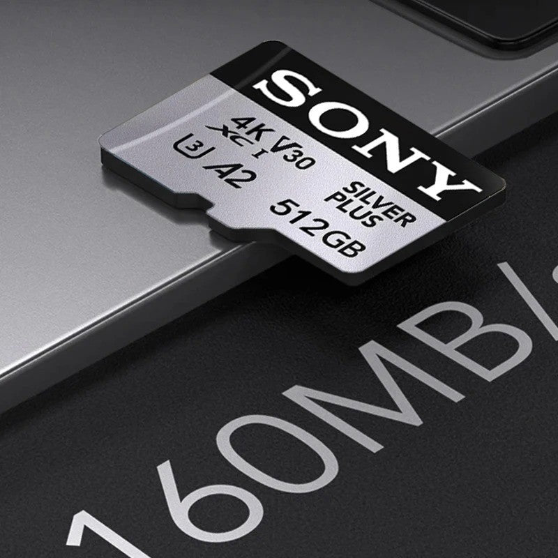 SONY Original Micro SD Card 512GB Memory Card UP TO 100MB/s C10 U3 Flash Memory Card Micro Tarjeta SD Free Adapter