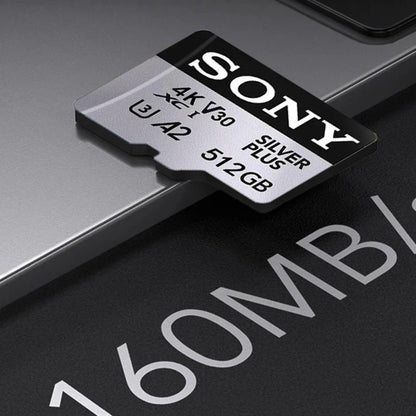 SONY Original Micro SD Card 512GB Memory Card UP TO 100MB/s C10 U3 Flash Memory Card Micro Tarjeta SD Free Adapter