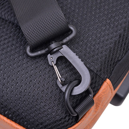 Men's Anti-Theft Crossbody Bag USB Charging Port Travel Chest Bag Waterproof Shoulder Messenger Bag for Outdoor Sports