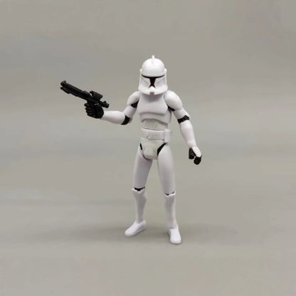Star Wars Filme Darth Vader Dark Trooper 10cm Anime Action Figure Coleção Mini Boneca Brinquedos Modelo Para Presente Infantil