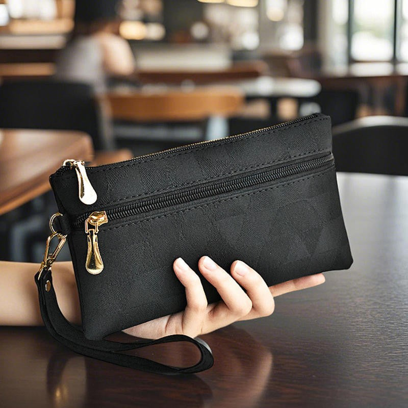 High Quality Fashion Women Large Capacity Wallets Lady Long Big Zipper Purse Female Money Bag Phone Clutch Walet Wristlet?