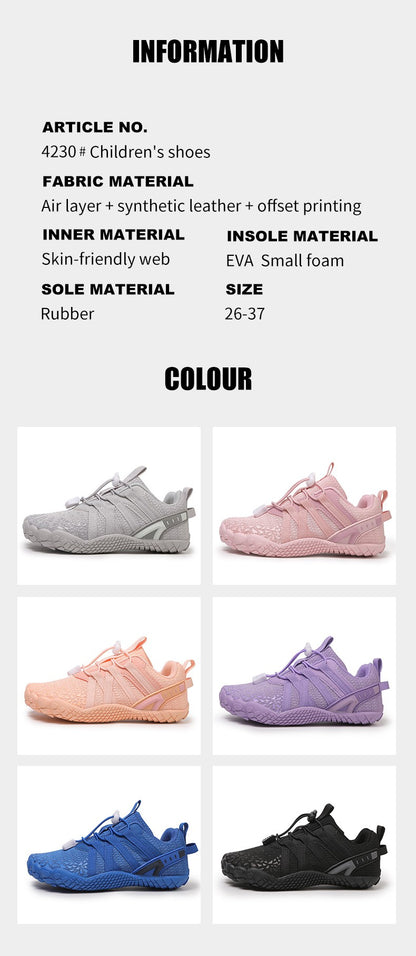 Kids Barefoot Shoes Boys Girls Sneakers Naturally Splay Shoes Toddler Little Big Kid