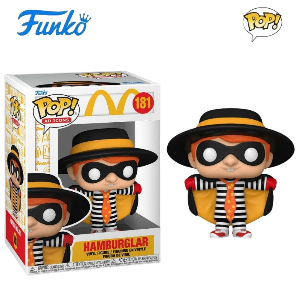 McDonald's Series Boneco de Ação Original Funko Pop Hambúrguer Batatas Fritas Speenee Grimace Brinquedos de Coleção Edição Limitada Presentes