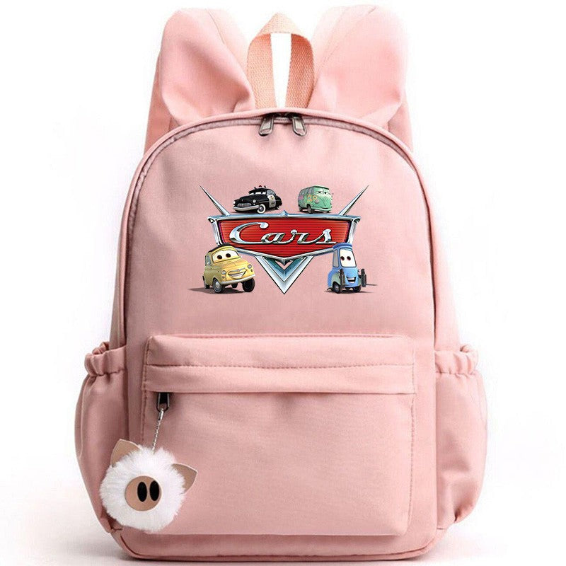 Mochila Relâmpago McQueen Carros Pixar para Meninas Meninos Adolescentes Crianças Mochilas Escolares Mochilas de Viagem