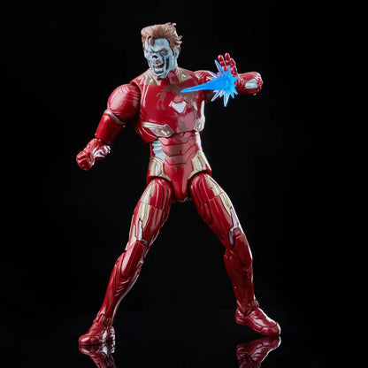 Marvel Legends Zombie Homem de Ferro Khonshu Wave Boneco Articulado Solto 6"
