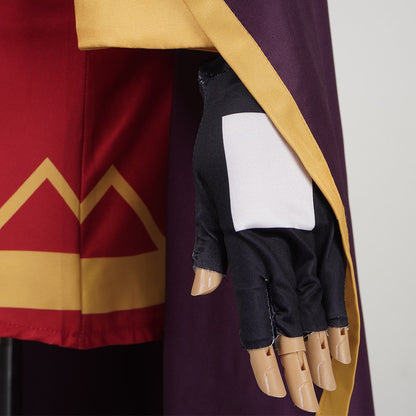 Anime megumin cosplay costume konsubarash Sekai ni shukufuku wo! Cosplay dress hat cloak uniform wig Halloween party cos girls
