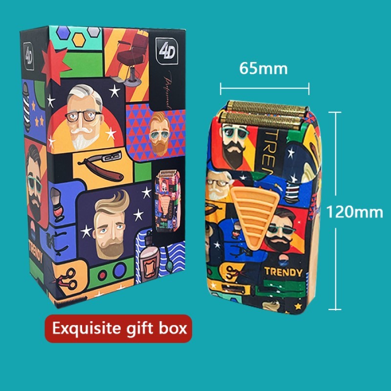 Professional Barber Hair Clipper Rechargeable Graffiti Electric Finish Cutting Machine Beard Trimmer Shaver Cordless Work