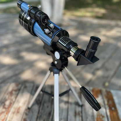 Telescópio Astronômico 30070 com Espelho Localizador Tripé Clipe de Telefone Alta Ampliação Entrada Usando Observação Astronômica de Estrelas