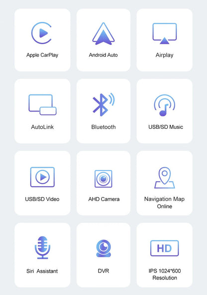 LEHX 1din 6.9 IPS Carplay Android Auto Car Radio Multimedia Single din Car Stereo MP3 MP5 Player Audio Headunit Touch Screen