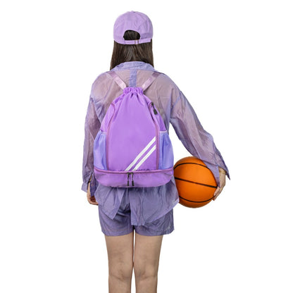 Mochila Esportiva de Basquete para Viagem, Mochila de Natação Impermeável para Fitness, Bolsa Esportiva de Viagem, Bolsa de Basquete, Mochila para Caminhada e Escalada