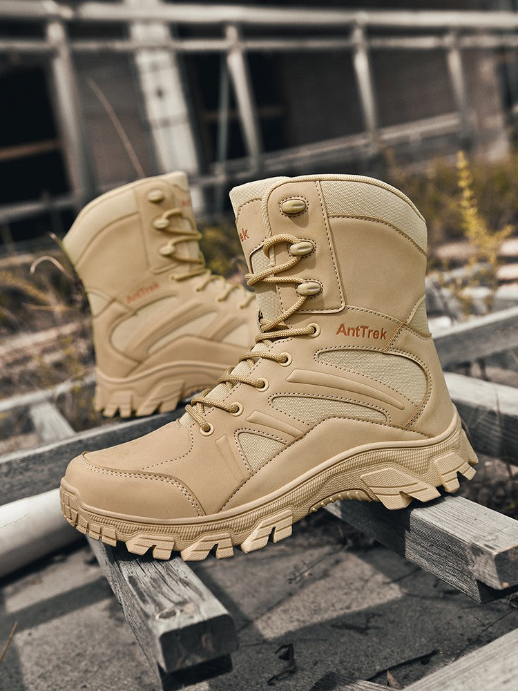 Botas de Caminhada Masculinas de Cano Alto, Casuais, Confortáveis e Quentes