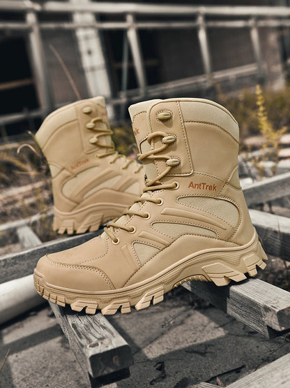 Botas de Caminhada Masculinas de Cano Alto, Casuais, Confortáveis e Quentes