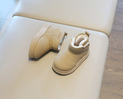 Autumn Winter Baby Boys Girls Snow Boots Children Outdoor Plush Shoes Anti-Slippery Infant Casual Shoes Waterproof Kids Boots
