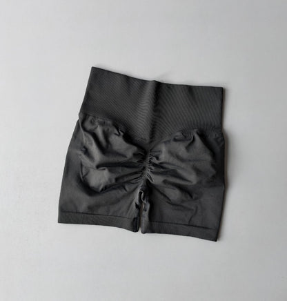 Peach Hip Lifting Sports Shorts Women High Waist and Waist Tightening Slimming Running Hip Speed Drying Three Point Tight Pants