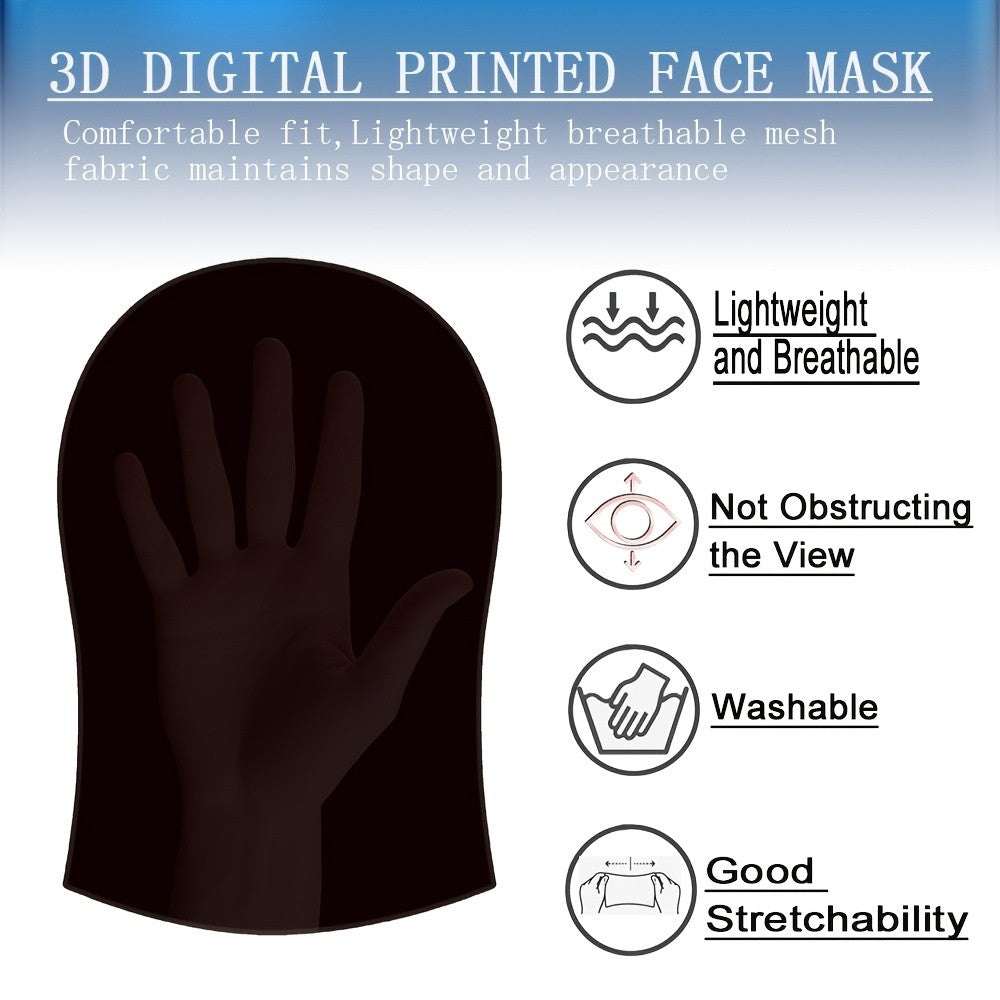 Korean Star Cosplay Party Mask Headgear 1pc, Breathable Equipment for Going Out To Be Funny, Washable and Reusable