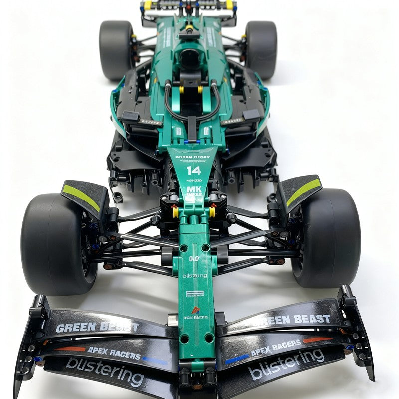 NEW Technical Classic Performance 1912Pcs Aston Martin Sports Car Building Blocks MOC DIY Assembly Model Set Boys Toy Decor Gift
