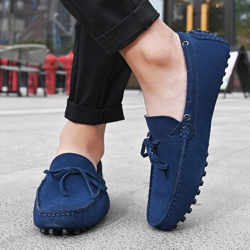 Fashion Men Shoes Genuine Leather Casual Summer Shoes Classic Mens Loafers Elegantes Slip On Flats Plus Size 49 Male Driving