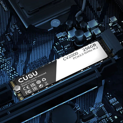 SSD M2 NVMe CUSU 128GB 256GB 512GB 1TB Disco Rígido M.2 PCIe3.0 2280 Unidade de Estado Sólido Interna para Laptop PC