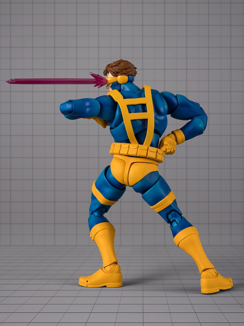 Original BANDAI S.H.Figuarts X-Men Cyclops GAMERVERSE Action Figure Brinquedos PVC Modelo Coleção Anime Articulado Boneco Presente