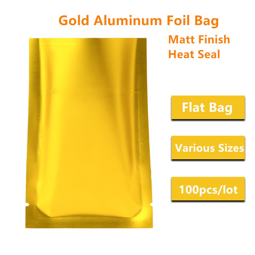 100pcs One Side Clear Laser Shiny Aluminum Foil Zip Lock Bags  Reflective Holographic Self-sealing Pouch for Fashion Accessories