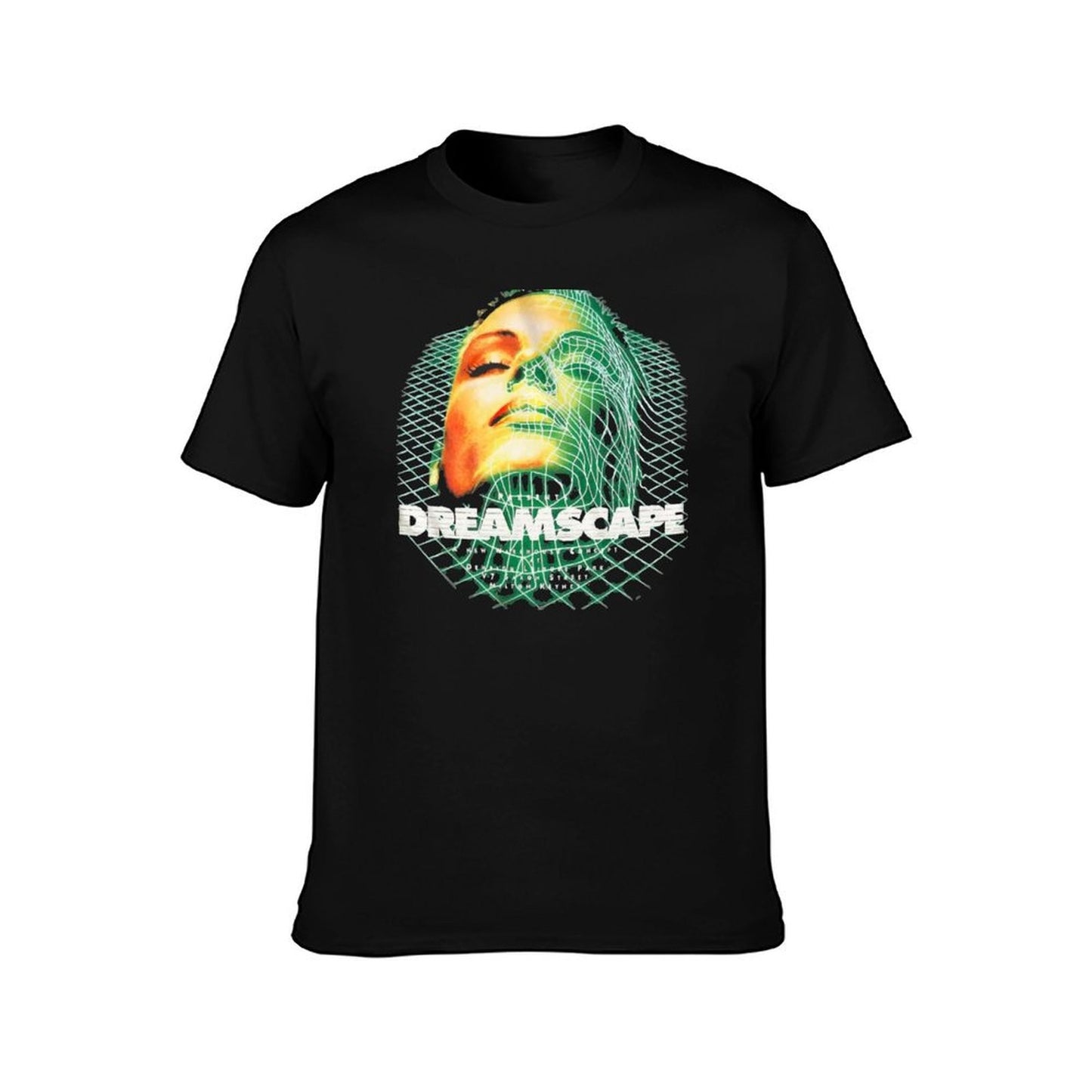 Dreamscape Old Skool Raver Hardcore Techno DnB T-Shirt t shirt for man 100 percent cotton t shirt man plain T-Shirt