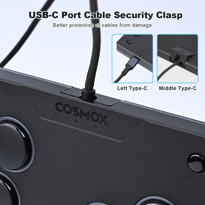 Haute42-COSMOX M Ultra Mgen 2 Controle Leverless Para Ps4 Ps5 Steam Switch PC Hitbox Joystick Arcade Teclado de Jogo de Luta