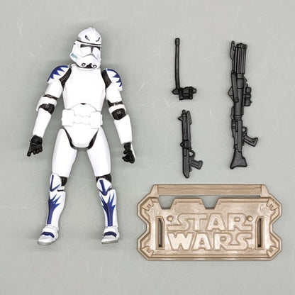 Lote de 3 Bonecos Soltos Star Wars Elite Force 501st 442nd Shadow Utapau Gree Shock Battalion Trooper 3.75" Coleção