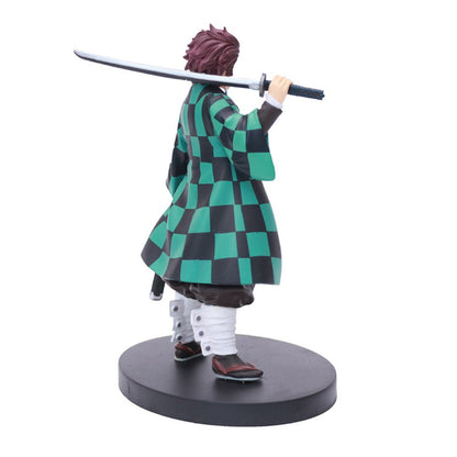 Demon Slayer Kimetsu no Yaiba Bonecos de Ação Kamado Tanjirou Kamado Nezuko Anime Figma Dragão Efeito Brinquedo Modelo PVC Boneca Juguetes