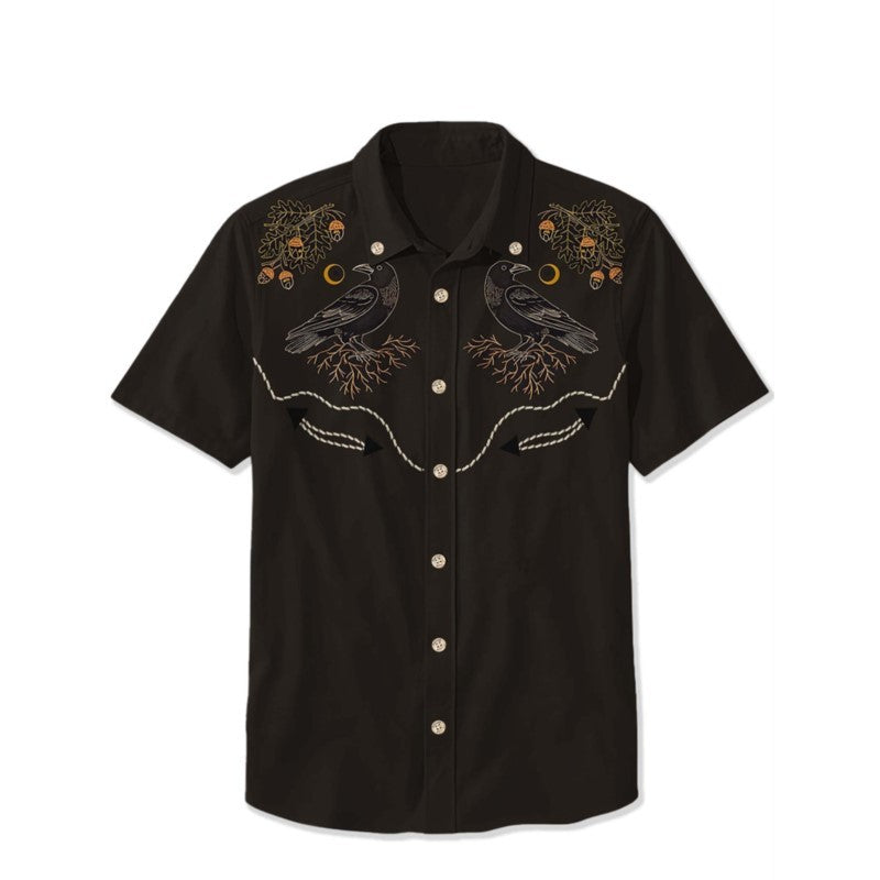 Men's Shirts Summer Casual Fashion Short Sleeved Shirts Mens Hawaiian Shirts Casual Clothing Camisas De Hombre Elegantes De Lujo