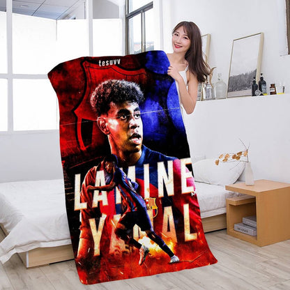 Popular Football Stars L-Lamine Y-Yamal Microfiber Beach Towel Absorbent dry Soft Yoga Swimming Resort Mountain Climbing Towel